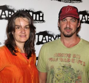 Pam MacKinnon (Director) & David Bar Katz (Playwright) Photo