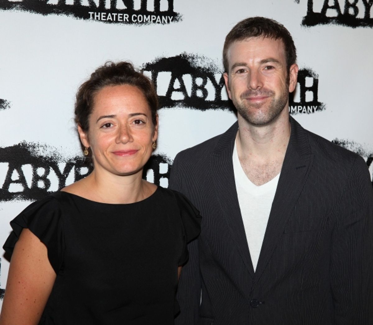 Mimi O'Donnell (Co-Artistic Director) & Danny Feldman (Managing Director) at 