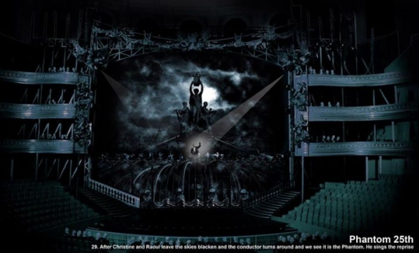 Photo Flash: First Look at THE PHANTOM OF THE OPERA's 25TH Anniversary Rooftop Set!  Image