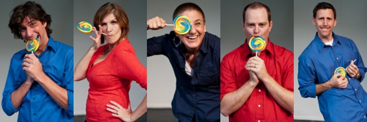 Adam Ratner, Samantha Stern, Christine Alexander, Jeremy Lamb and Steve Turrisi  at 