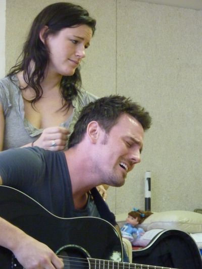 Carrie Manolakos and Brian Gallagher Photo