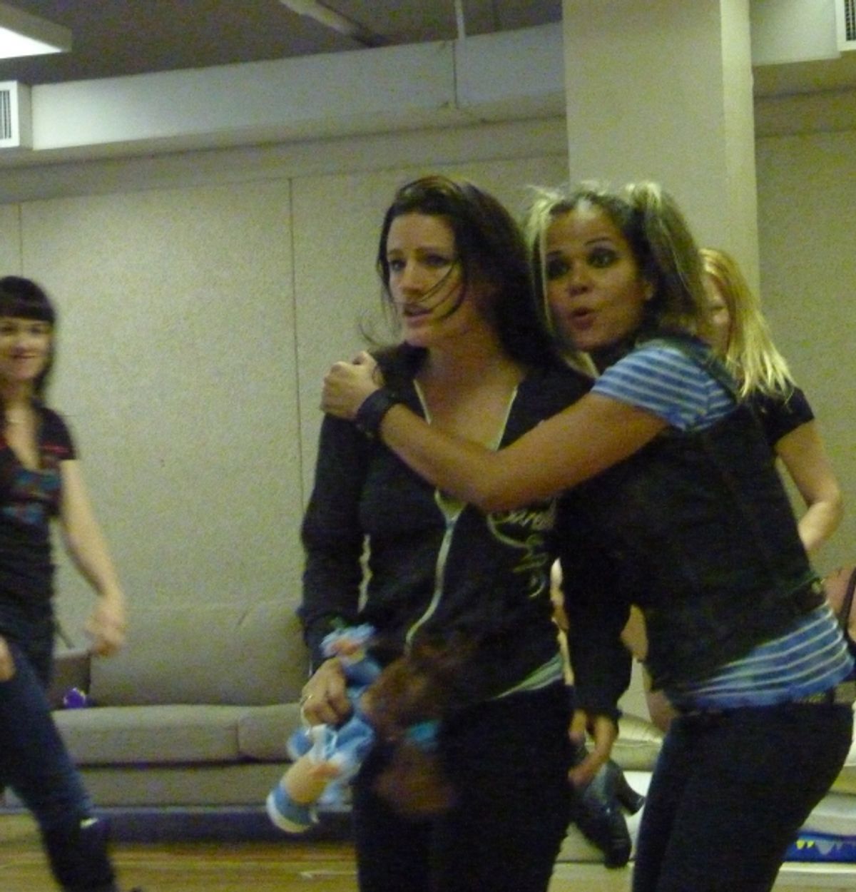 Carrie Manolakos and Lourds Lane at 