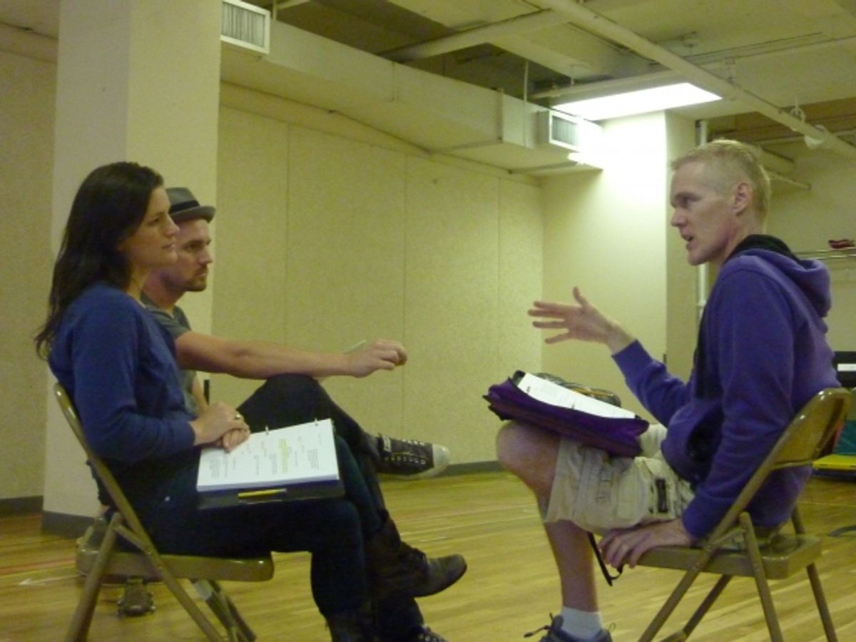 DJ Salisbury works with Carrie Manolakos and Brian Gallagher at 