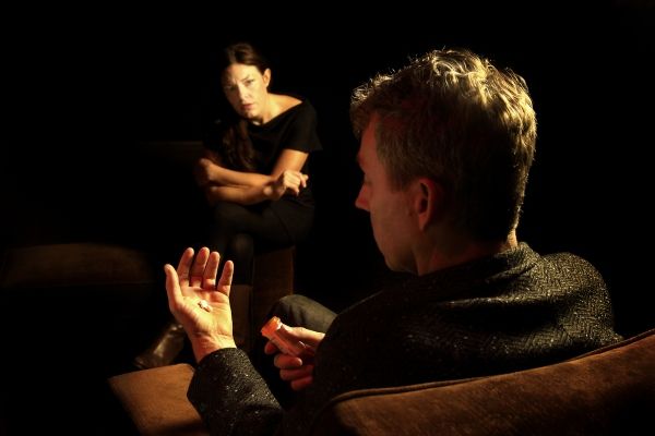 Coco Medvitz as Dr. Goodwin and Jonathan Tindle Photo