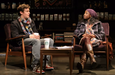 Jonathan Groff and Rutina Wesley Photo