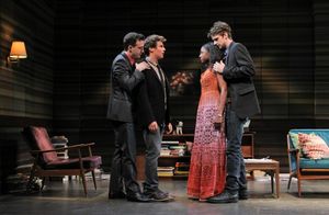 Eddie Kaye Thomas, Jonathan Groff, Rutina Wesley and Will Rogers @ BroadwayWorld Eddie Kaye Thomas, Jonathan Groff, Rutina Wesley and Will Rogers Photo