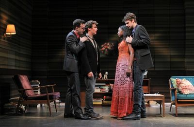  Eddie Kaye Thomas, Jonathan Groff, Rutina Wesley and Will Rogers Photo