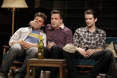 Jonathan Groff, Eddie Kaye Thomas and Will Rogers Photo