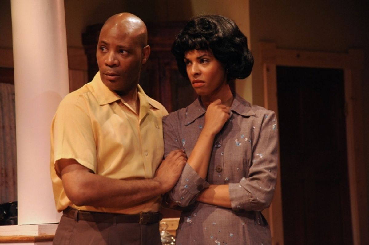 Chris Davenport as Albert & Z Z Moor as Francine at 