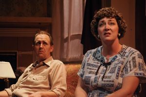 Erik Sandoval as Russ & Dee Covington as Bev Photo