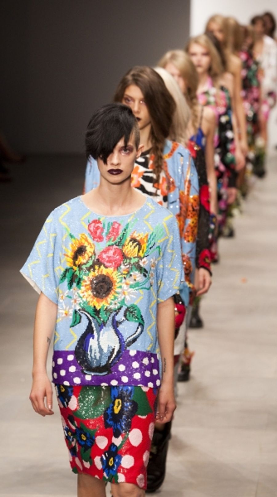 Photo Flash:  Ashish Fashion Week Catwalk Image