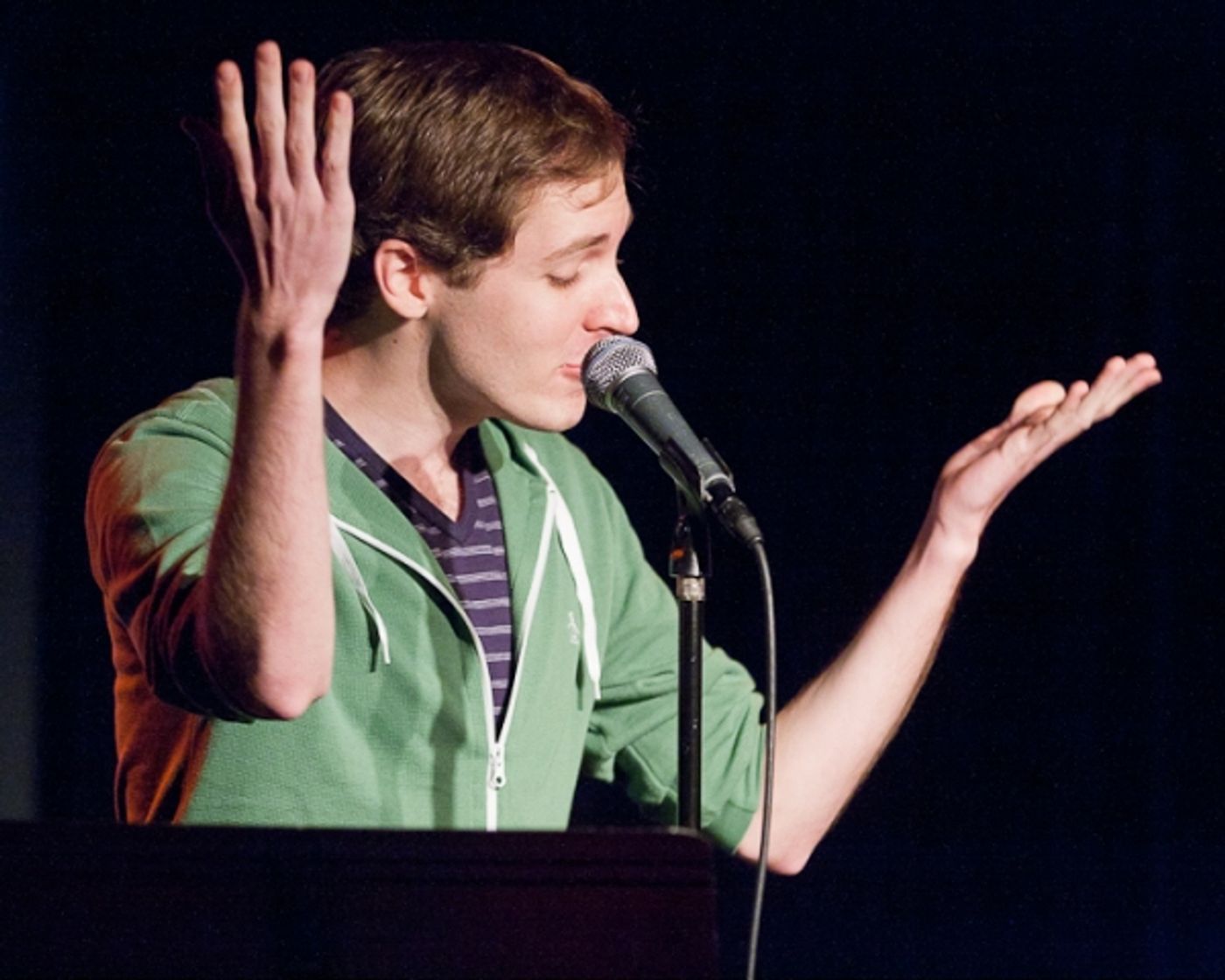 Photo Coverage: Anthony Rapp, Ann Harada, et al. Sing Eli Bolin  Image