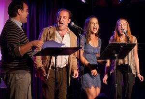 Sam Forman, Greg Hildreth, Shaina Taub and Allison Posner
@ BroadwayWorld Sam Forman, Greg Hildreth, Shaina Taub and Allison Posner
Photo