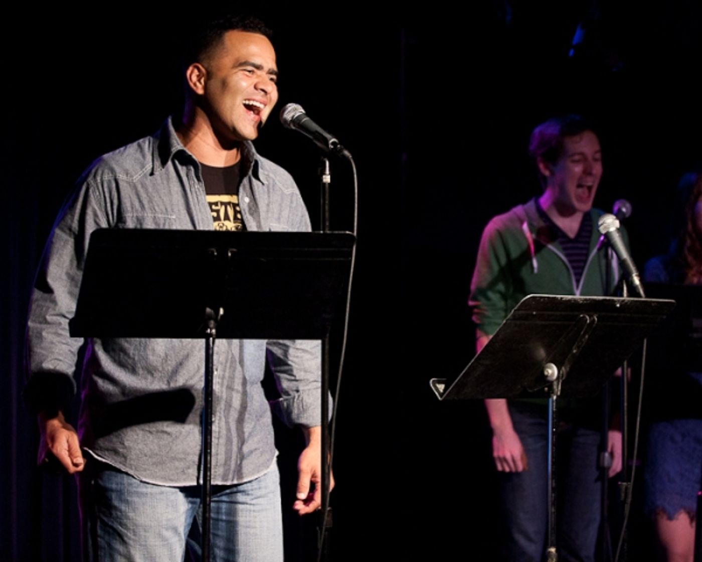 Photo Coverage: Anthony Rapp, Ann Harada, et al. Sing Eli Bolin  Image