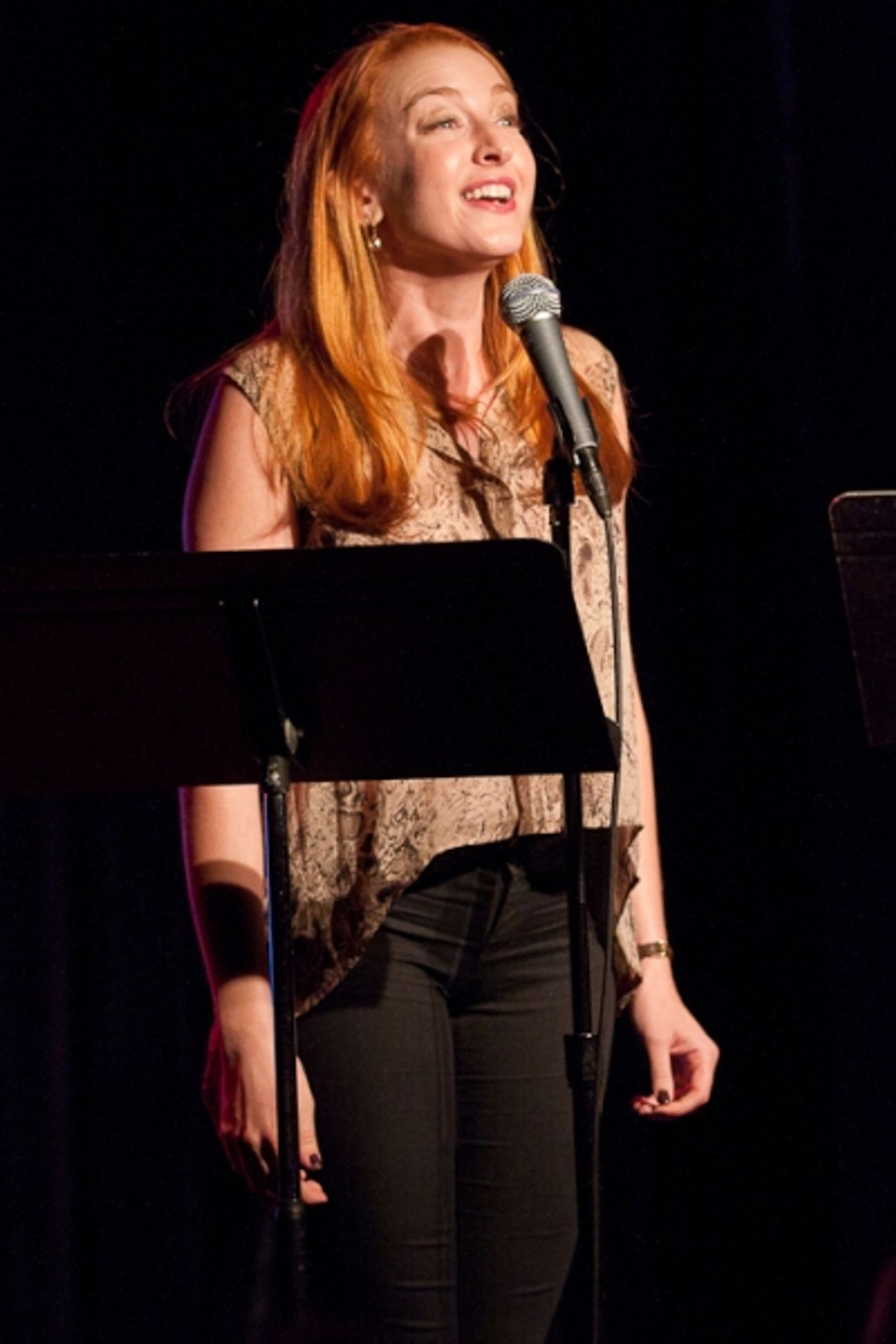 Photo Coverage: Anthony Rapp, Ann Harada, et al. Sing Eli Bolin  Image
