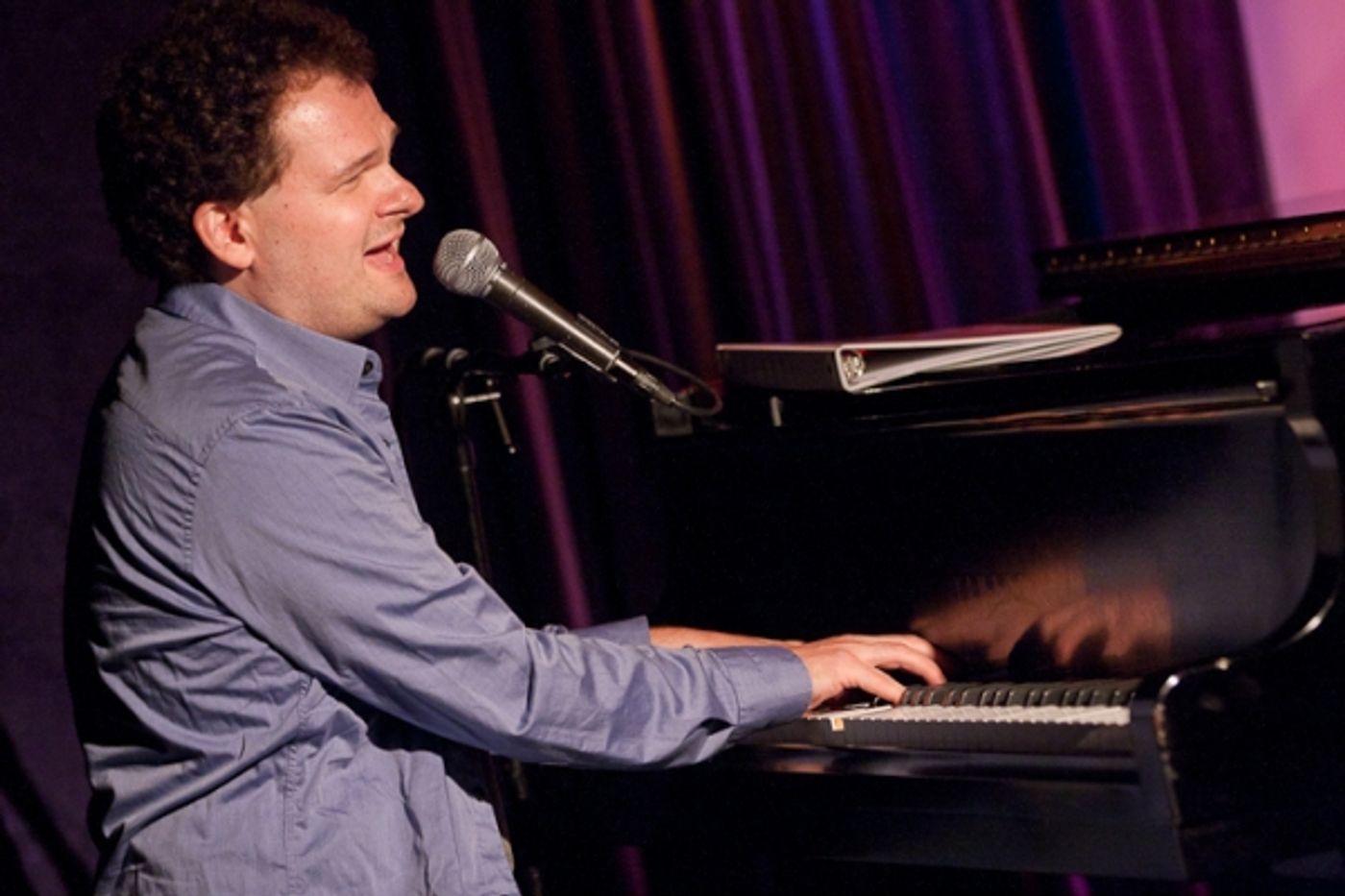 Photo Coverage: Anthony Rapp, Ann Harada, et al. Sing Eli Bolin  Image