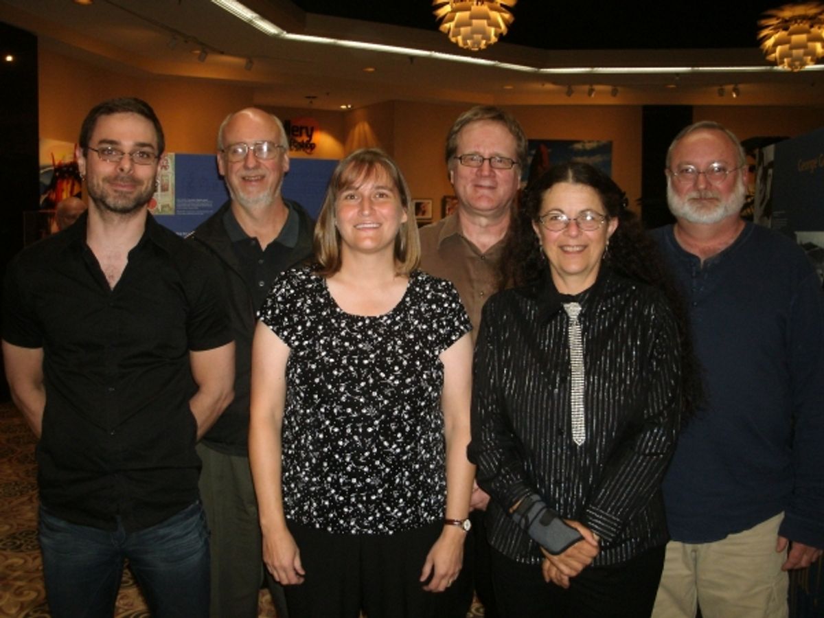 Ethan Deppe, Ken Mack, Jean Hoffman, William Underwood, Diane Hansen and Randy Glancy at 