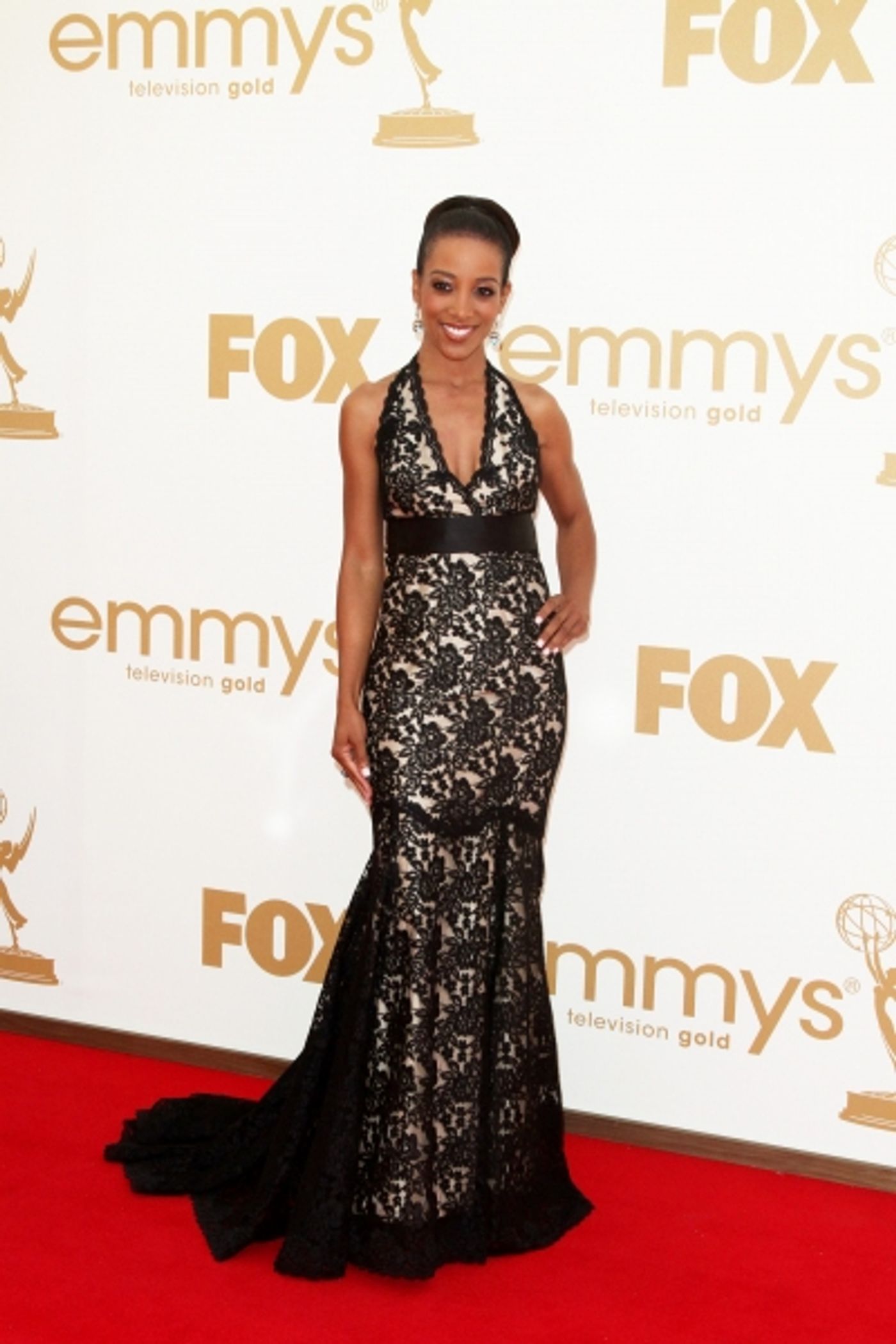 Photo Flash: Lea Michele, Sofia Vergara, et al. on the Emmys Red Carpet!  Image