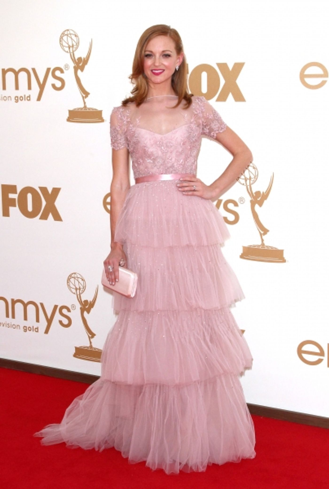 Photo Flash: Lea Michele, Sofia Vergara, et al. on the Emmys Red Carpet!  Image