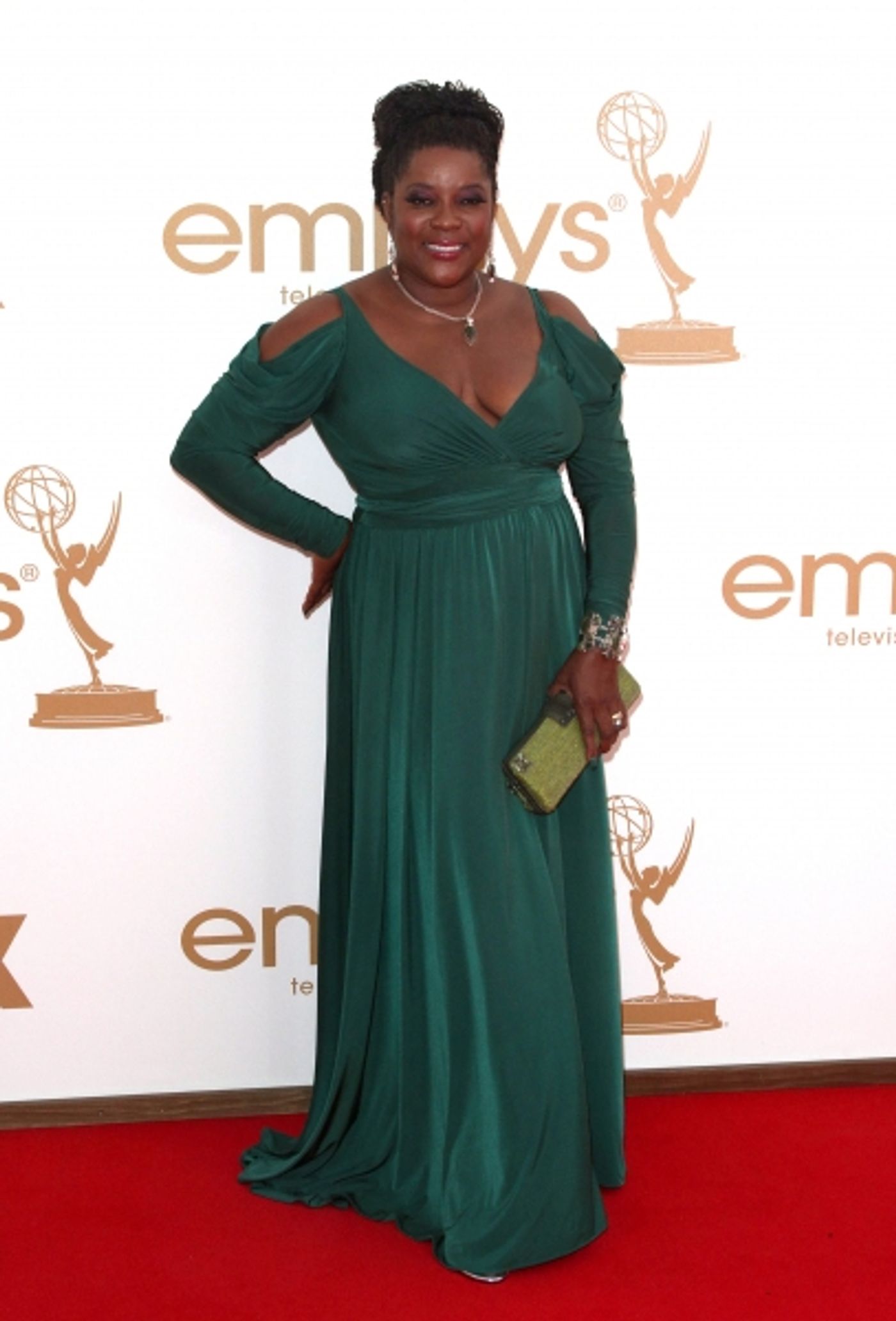 Photo Flash: Lea Michele, Sofia Vergara, et al. on the Emmys Red Carpet!  Image