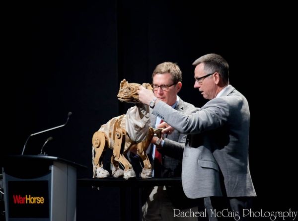 Basil Jones and Adrian Kohler Photo