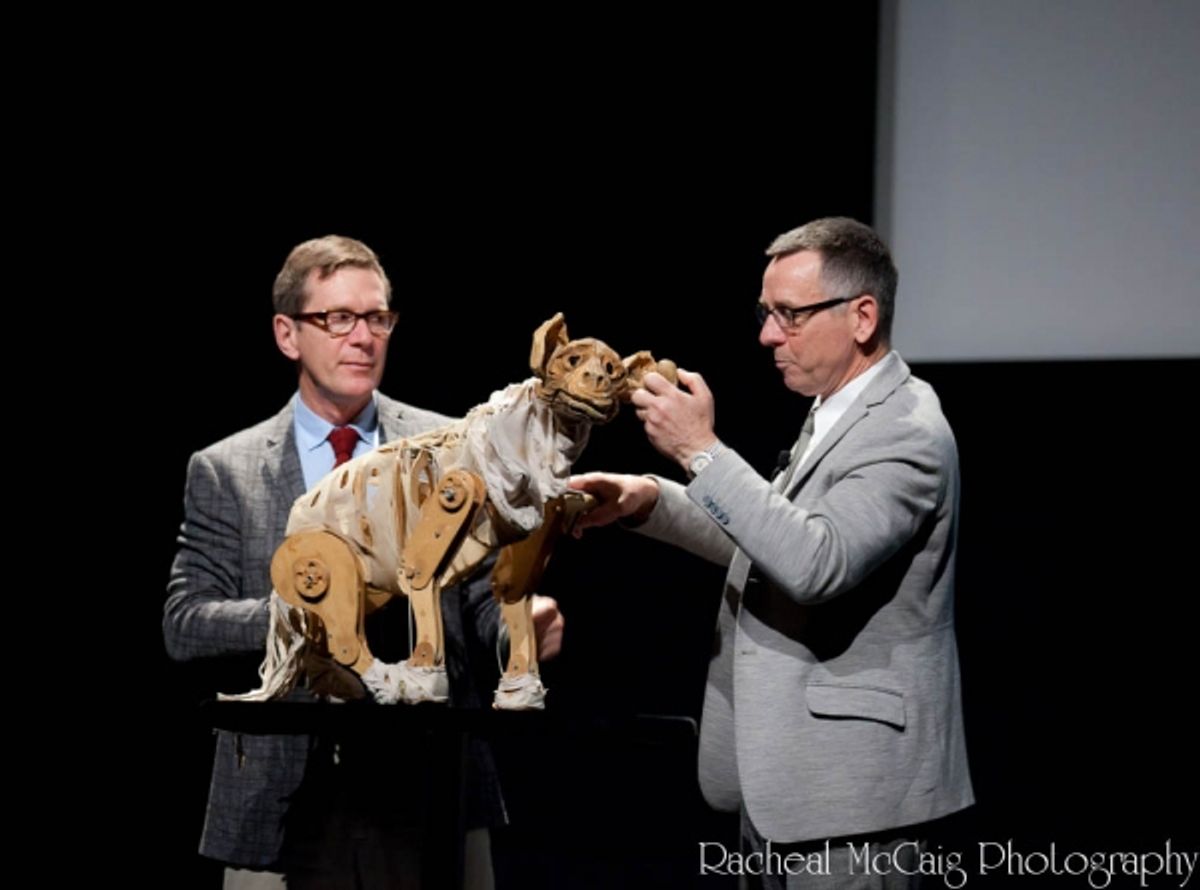 Basil Jones and Adrian Kohler at 