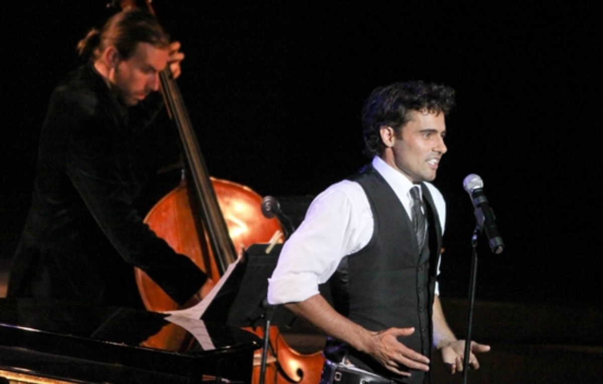 Carter Wallace and David Burnham  in New York's Finest at Ford Amphitheatre at 