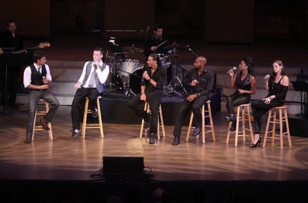 David Burnham, Levi Kreis, Ace Young, Brandon Victor Dixon, Xiantoni Lynch and Karma  Photo