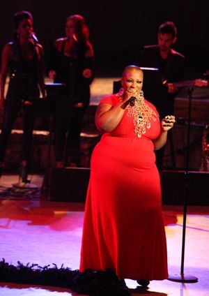 The Voice star Frenchie Davis in New York's Finest at Ford Amphitheatre @ BroadwayWorld The Voice star Frenchie Davis in New York's Finest at Ford Amphitheatre Photo
