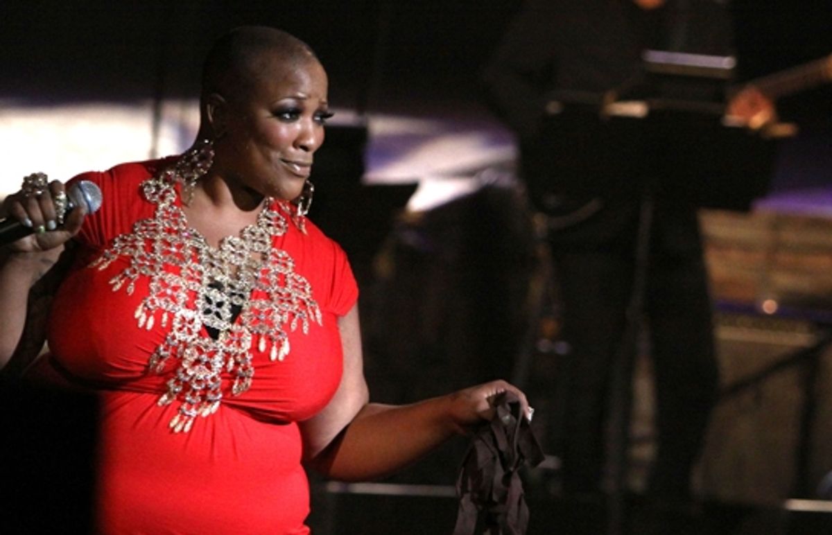 Frenchie Davis in New York's Finest at Ford Amphitheatre at 