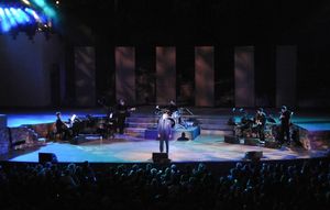 Tony Award-nominee Brandon Victor Dixon performs "Being Alive" in New York's Finest at Ford Amphitheatre @ BroadwayWorld Tony Award-nominee Brandon Victor Dixon performs "Being Alive" in New York's Finest Photo