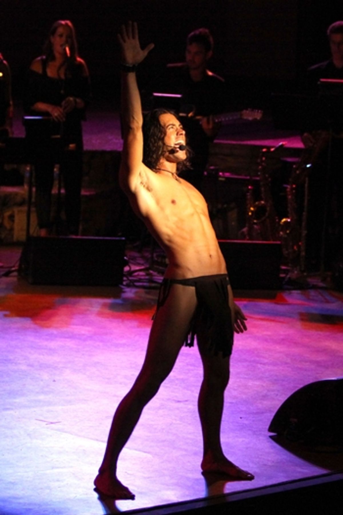 American Idol's Ace Young  in New York's Finest at Ford Amphitheatre at 