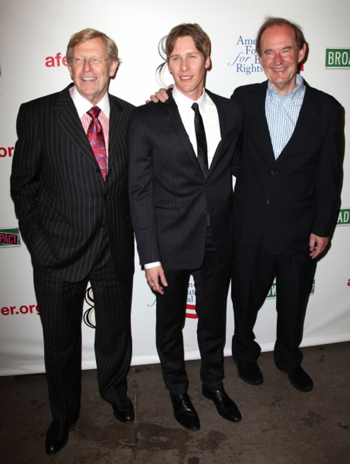 Theodore Olson , Dustin Lance Black and David Boies  at 