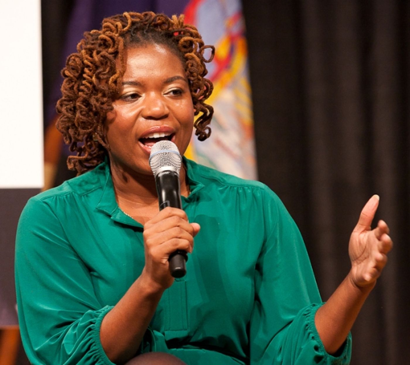 Photo Coverage: Samuel L. Jackson, Angela Bassett Bring Talk of THE MOUNTAINTOP to The Brooklyn Academy of the Arts  Image