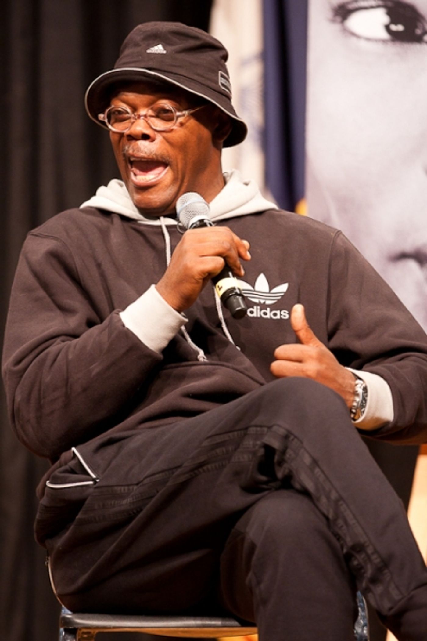 Photo Coverage: Samuel L. Jackson, Angela Bassett Bring Talk of THE MOUNTAINTOP to The Brooklyn Academy of the Arts  Image