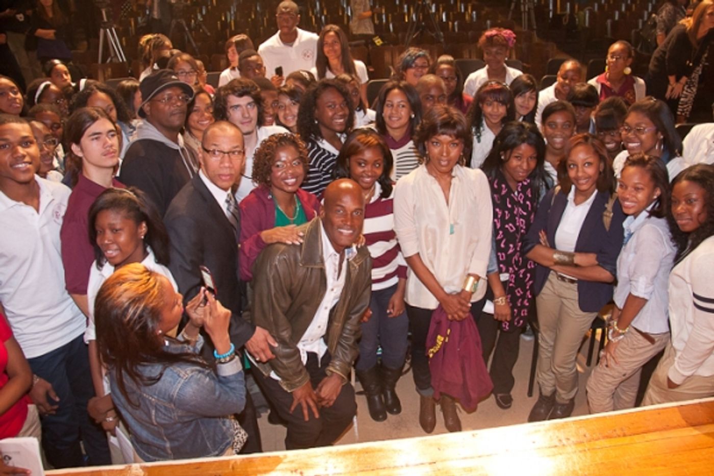 Photo Coverage: Samuel L. Jackson, Angela Bassett Bring Talk of THE MOUNTAINTOP to The Brooklyn Academy of the Arts  Image