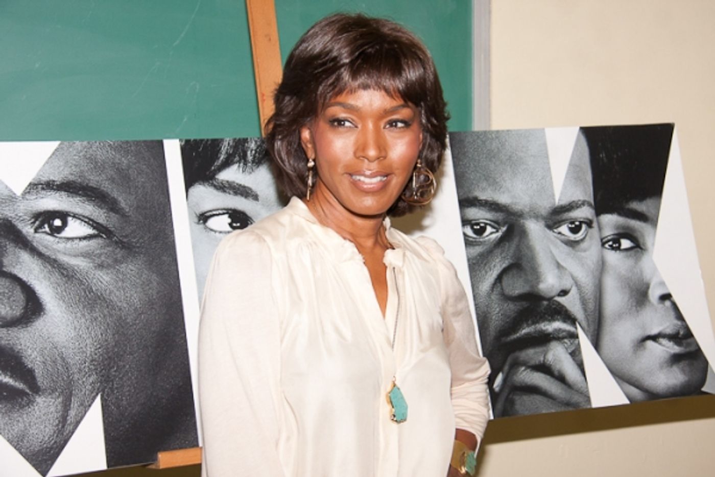Photo Coverage: Samuel L. Jackson, Angela Bassett Bring Talk of THE MOUNTAINTOP to The Brooklyn Academy of the Arts  Image