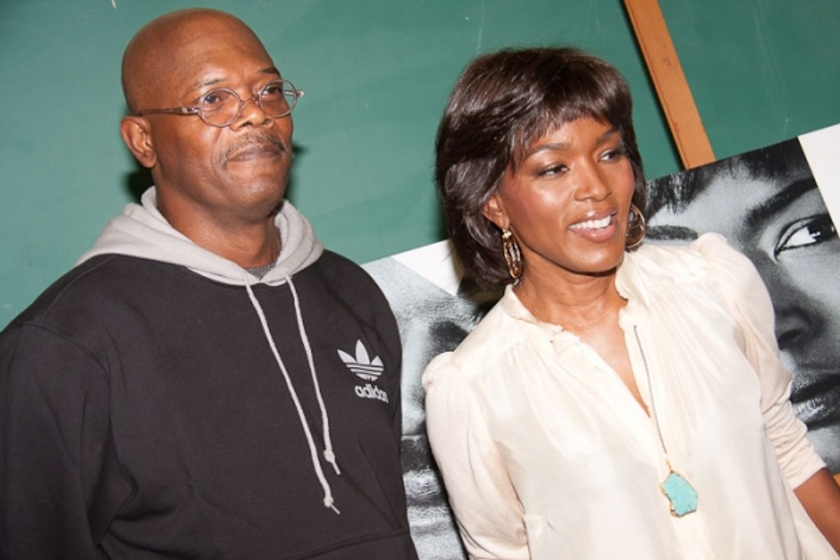 Samuel L. Jackson and Angela Bassett at 