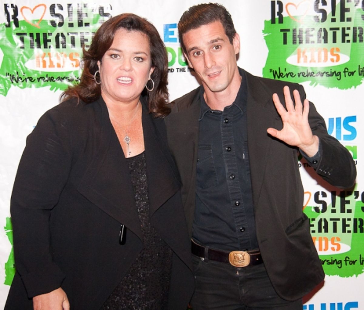 Rosie O'Donnell and James Ransone at 