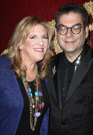 Lisa Lampanelli & Michael Musto Photo