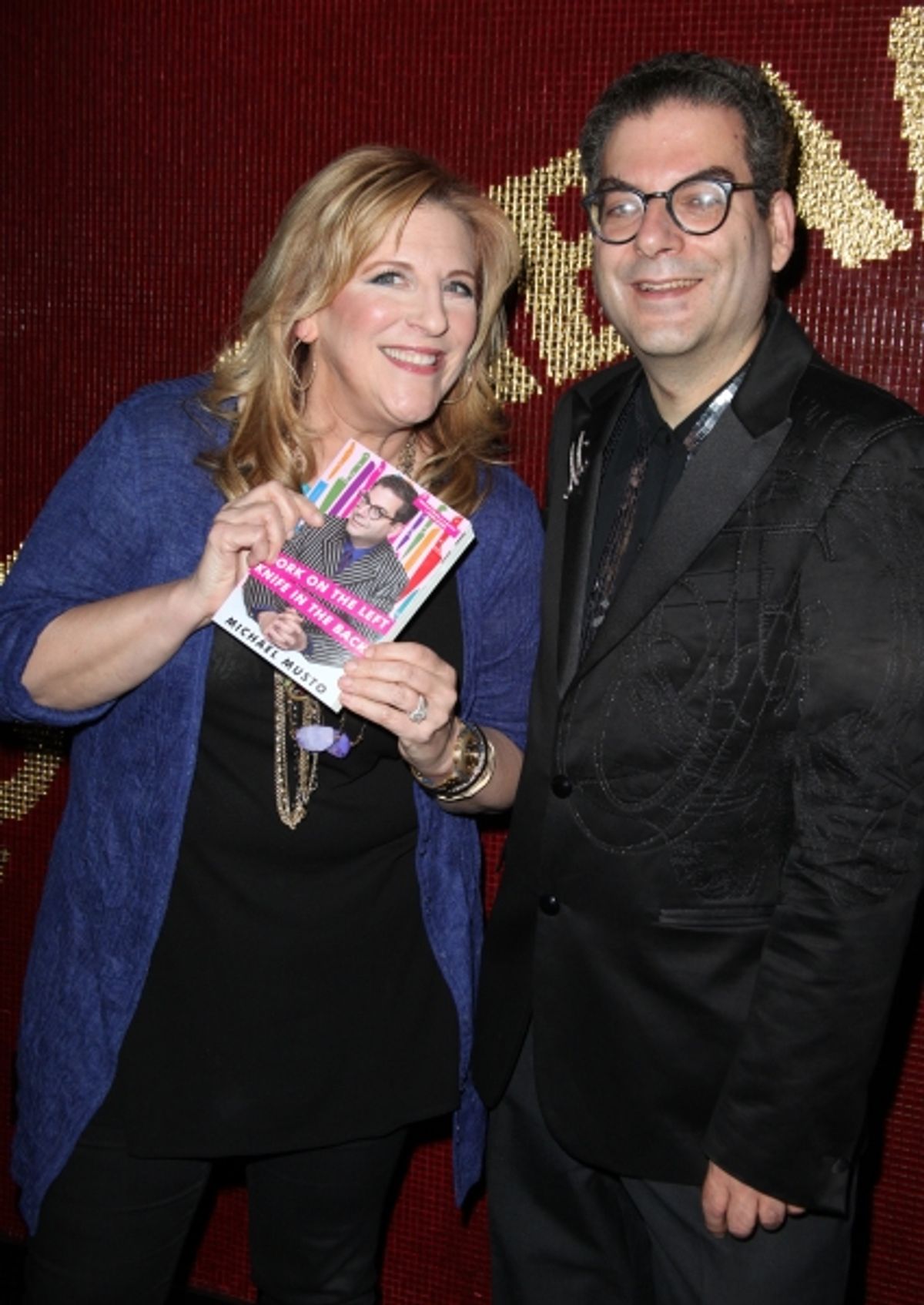 Lisa Lampanelli & Michael Musto  at 
