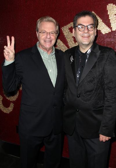 Jerry Springer & Michael Musto Photo