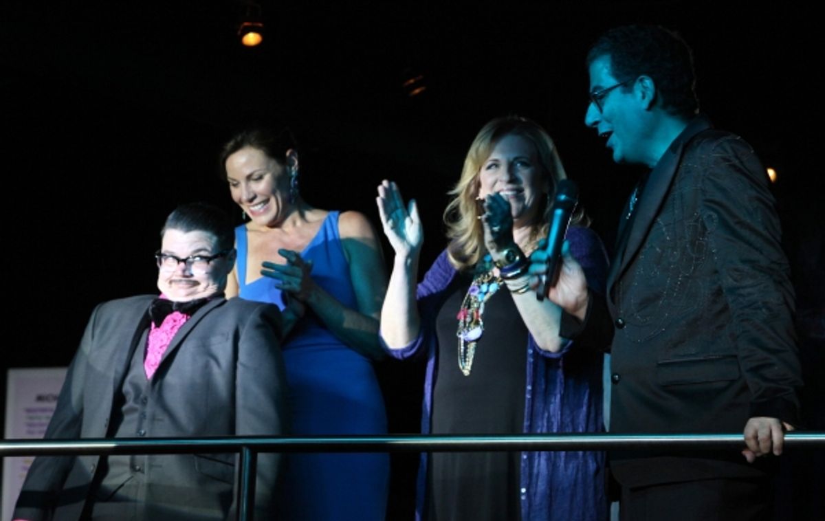 Murray Hill, Lisa Lampanelli, Lisa Lampanelli & Michael Musto  at 
