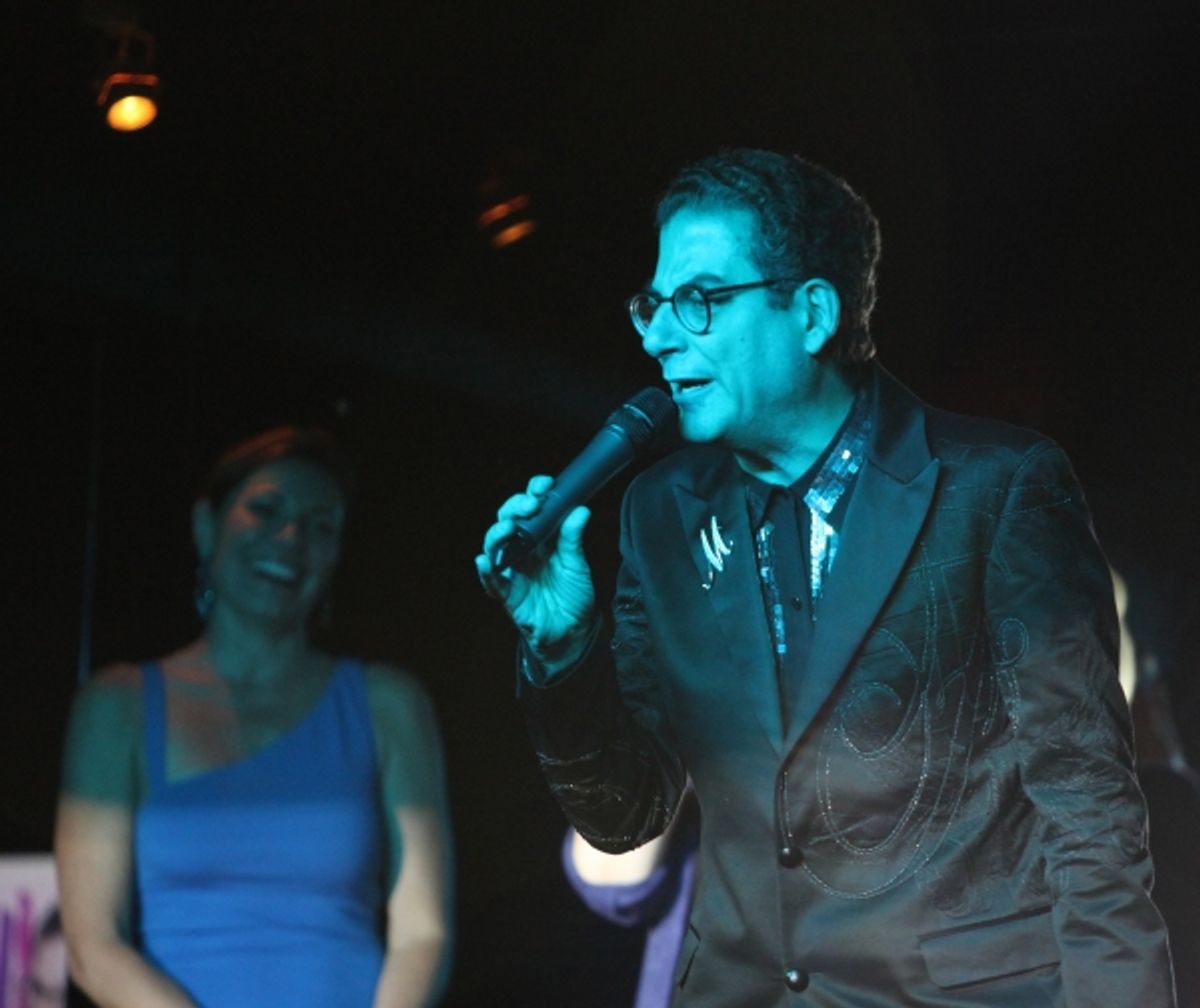 Lisa Lampanelli & Michael Musto at 