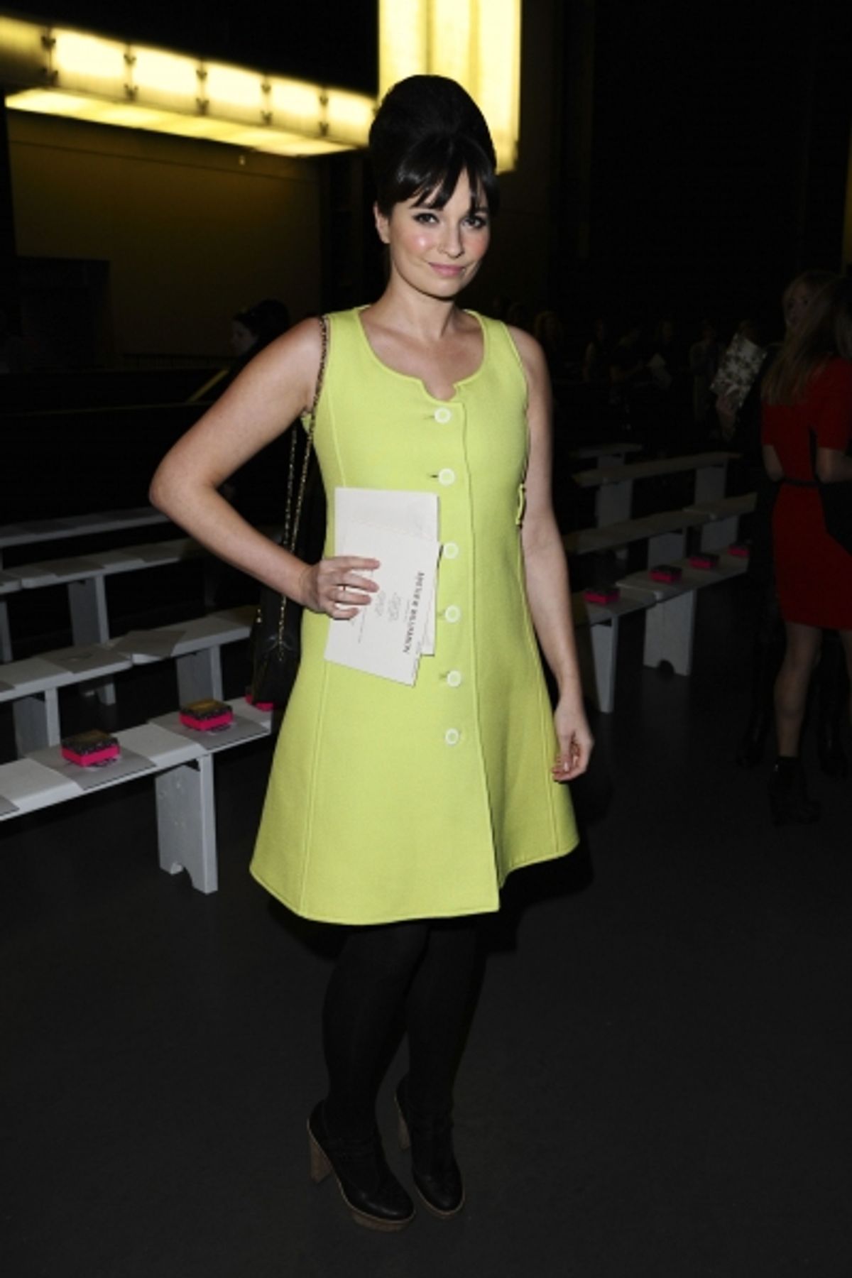 Sept. 18, 2011 - London, England, United Kingdom - Gizzie Erskine.at the Matthew Williamson Spring Summer 2012 show at London Fashion Week, London..Ã'â€šÃ‚Â©Ash Knotek  D2301 18/09/2011. (Credit Image: Ã‚Â© Snappers/ZUMAPRESS.com) at 