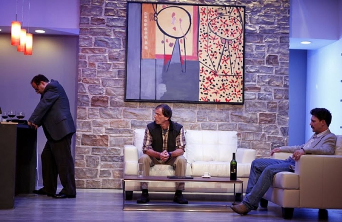 Bob Manus (Ken Loring), David Wirth (Tim McCall), and  Brit Herring (Phil Barrett) at 