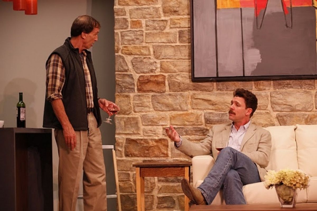 David Wirth as Tim McCall and Brit Herring as Phil Barrett at 