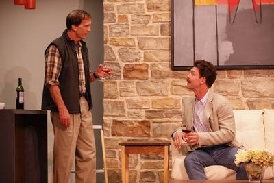 David Wirth as Tim McCall and Brit Herring as Phil Barrett Photo