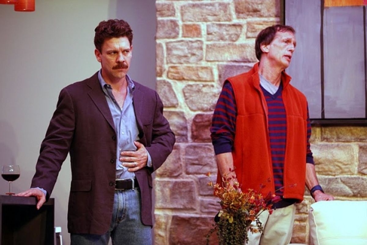 Brit Herring (Phil Barrett) and David Wirth (Tim McCall) at 
