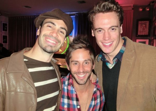 Nate Lombardi, Chris DiCristo, Erich Bergen Photo
